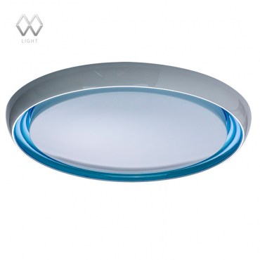 Люстра с пультом ДУ MW-Light 674011501 Ривз 50W LED